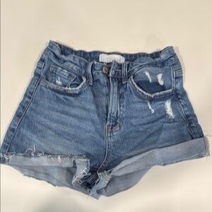 Denim Blue Women's Shorts